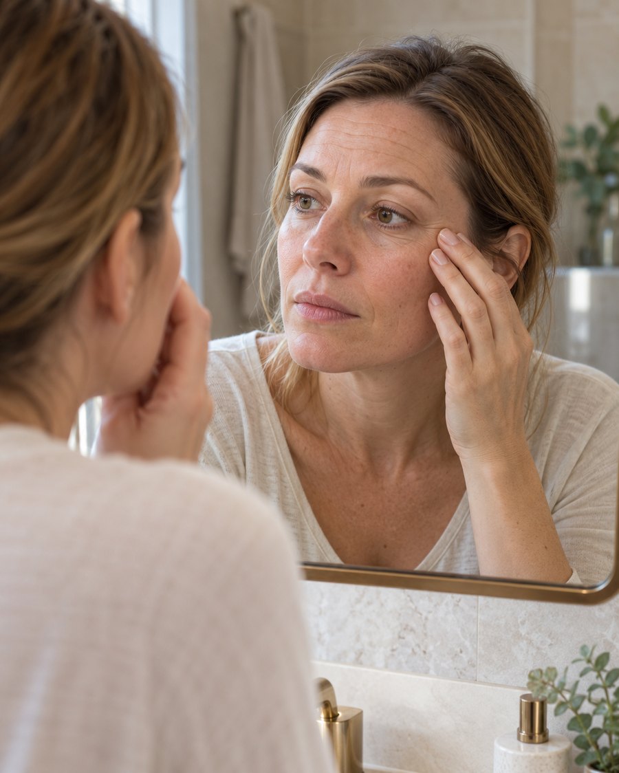 Before skin renewal journey